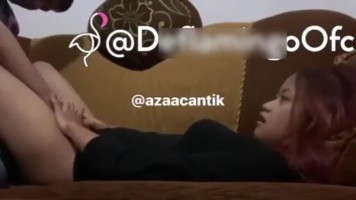 Kobel Meki Pacarku AzaaCantik Abg Kimcil di Sofa