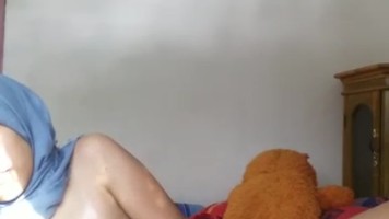 Bokep Jilbab Pap Toket Ukhti Hijab Biru